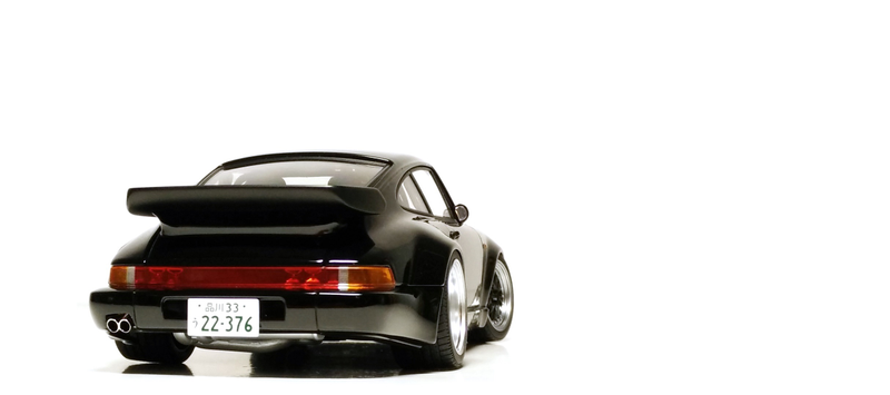 Illustration for article titled Porsche 930 Turbo "Blackbird", by AUTOart